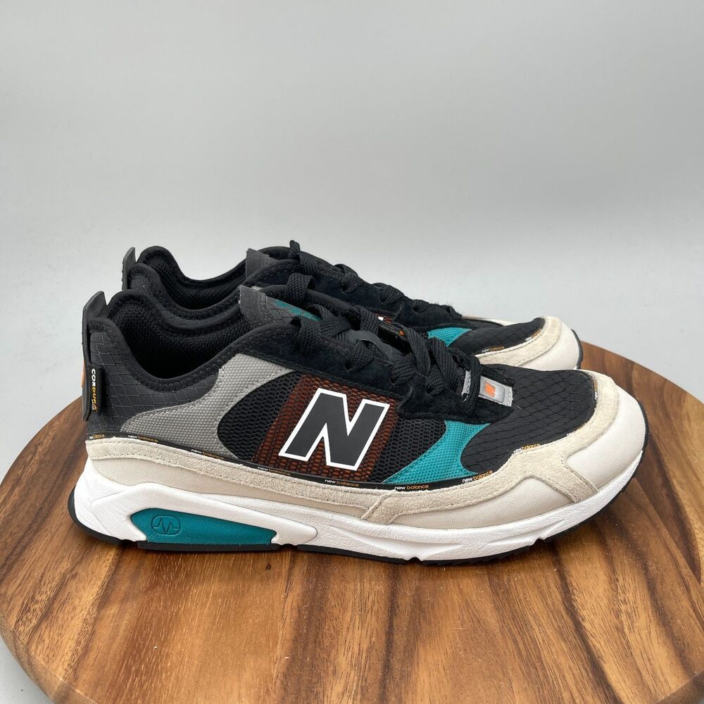 New Balance X-Racer Shoes Mens Size 11 D Black Teal Running Comfort Walking Gym